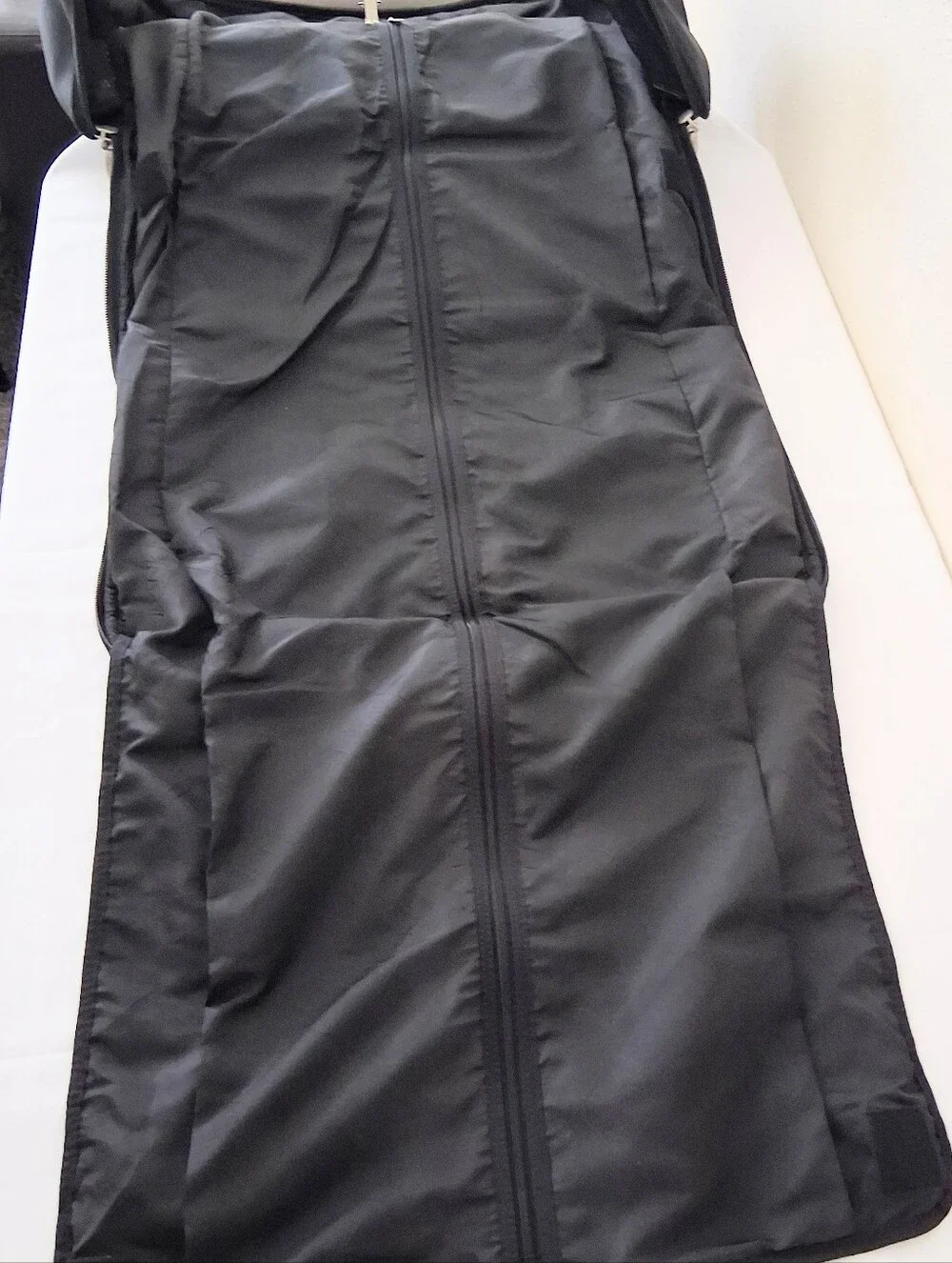 Jos. A. Bank Black Travel Duffel Garment Bag with Shoulder Strap